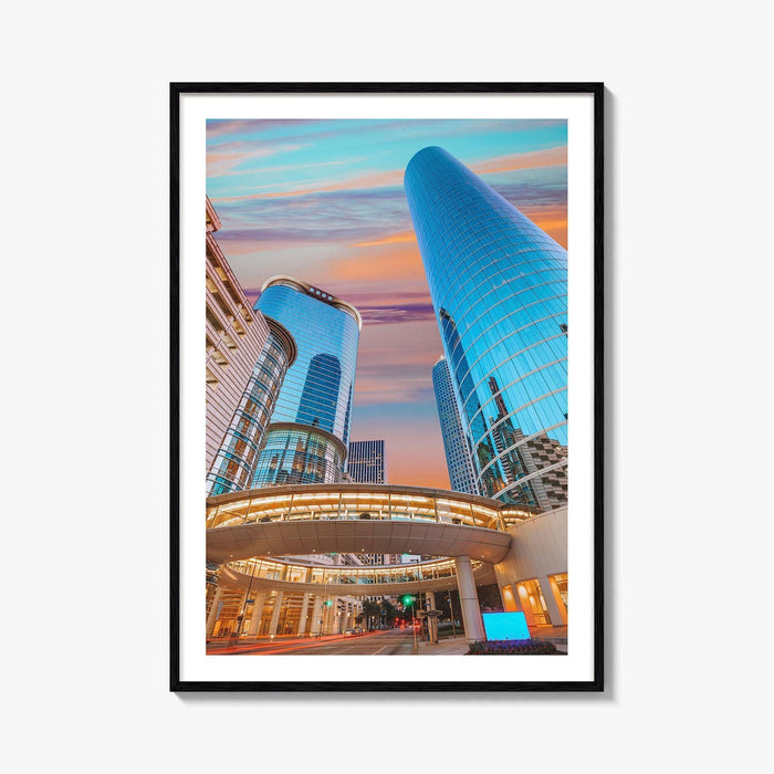 Houston Skyline Fine Art Photo Print, Downtown Poster, Texas USA