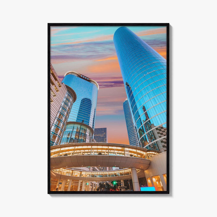 Houston Skyline Fine Art Photo Print, Downtown Poster, Texas USA