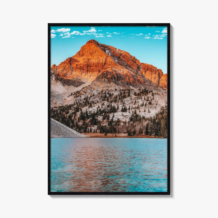 Mount Idaho Fine Art Photo Print, Mountain Lake, USA Wall Decor Poster