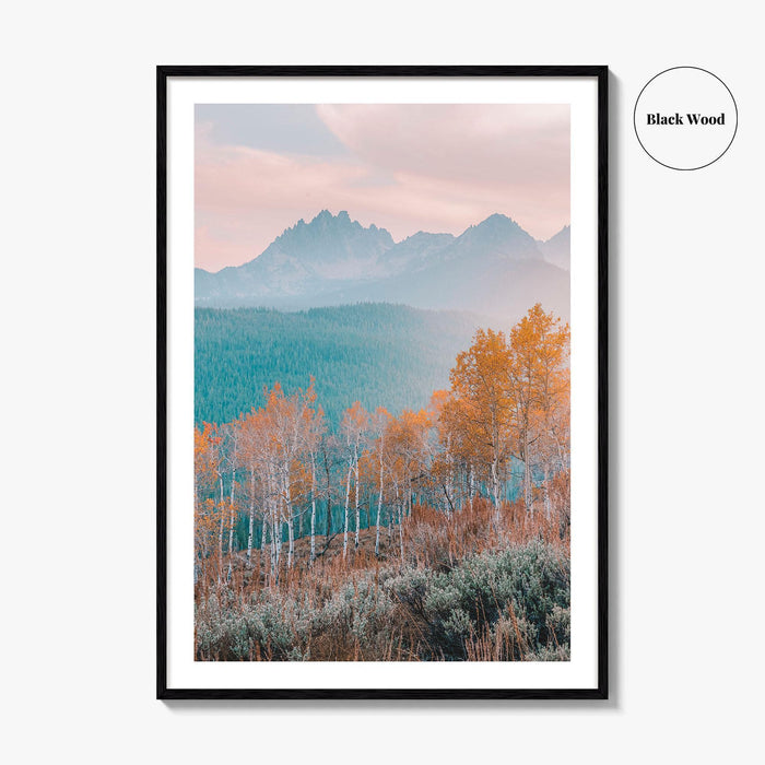 Idaho Fine Art Photo Print, Sawtooth Mountains, Stanley, USA, Wall Art Poster, Landscape