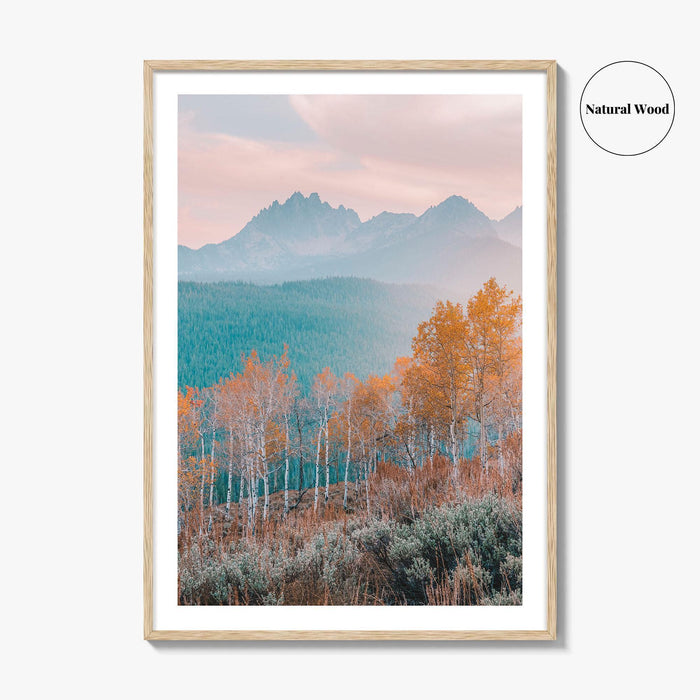 Idaho Fine Art Photo Print, Sawtooth Mountains, Stanley, USA, Wall Art Poster, Landscape