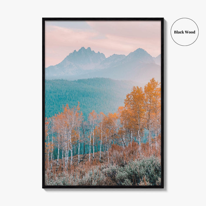 Idaho Fine Art Photo Print, Sawtooth Mountains, Stanley, USA, Wall Art Poster, Landscape