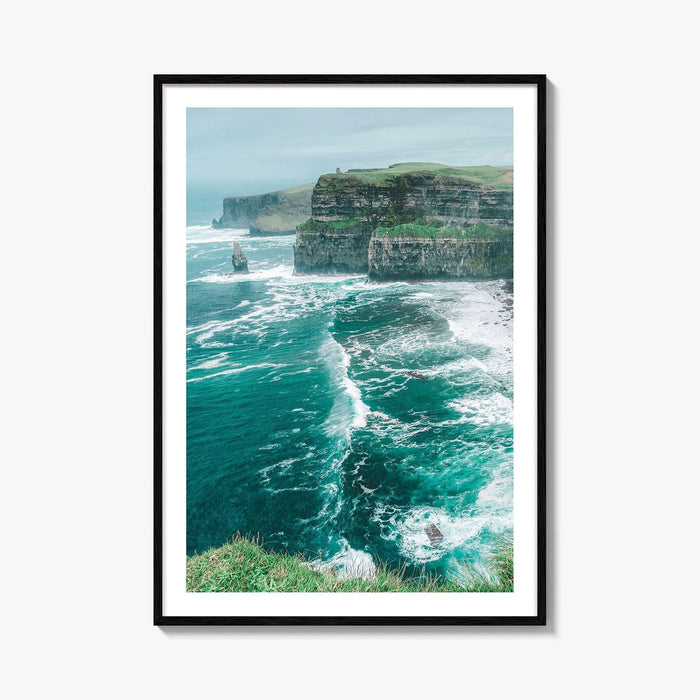Cliffs of Moher Fine Art Photo Print, County Clare Ireland, Wild Atlantic Way Poster