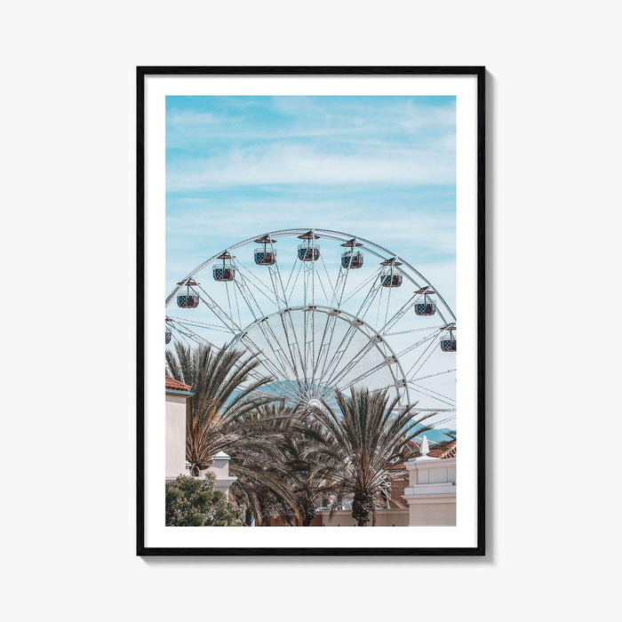 Irvine Skyline Fine Art Photo Print, Orange County Wall Decor Poster, California USA