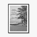 Isla Mujeres Black and White Fine Art Photo Print, Playa Norte, Mexico, Cancun Poster