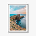 Isle Of Skye Golden Fine Art Photo Print, Neist Point Lighthouse, Scotland Wall Poster