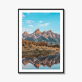 Jackson Hole Fine Art Photo Print, Grand Teton, Schwabacher's Landing, Wyoming Wall Decor