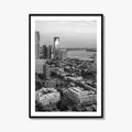 Jersey City Black and White Fine Art Photo Print, NJ Poster, USA Wall Decor