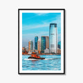Hoboken Skyline Fine Art Photo Print, New Jersey Poster, Hudson River, NYC