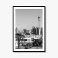 Johannesburg Black and White Fine Art Photo Print, Downtown Architecture, South Africa Poster