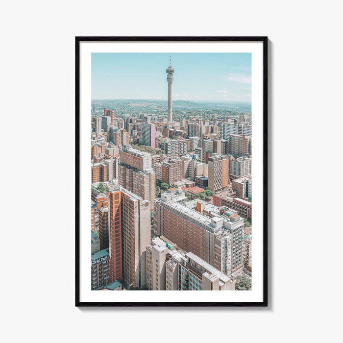 Johannesburg Skyline Fine Art Photo Print, South Africa, Joburg Poster, Gauteng City