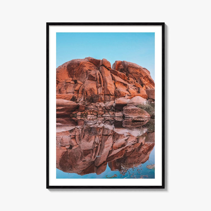 Joshua Tree National Park Fine Art Photo Print, Barker Dam, California Poster