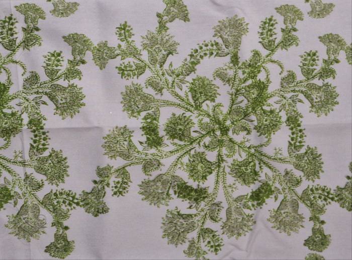 John Robshaw© Nahir Fabric in Green for Duralee Fabric