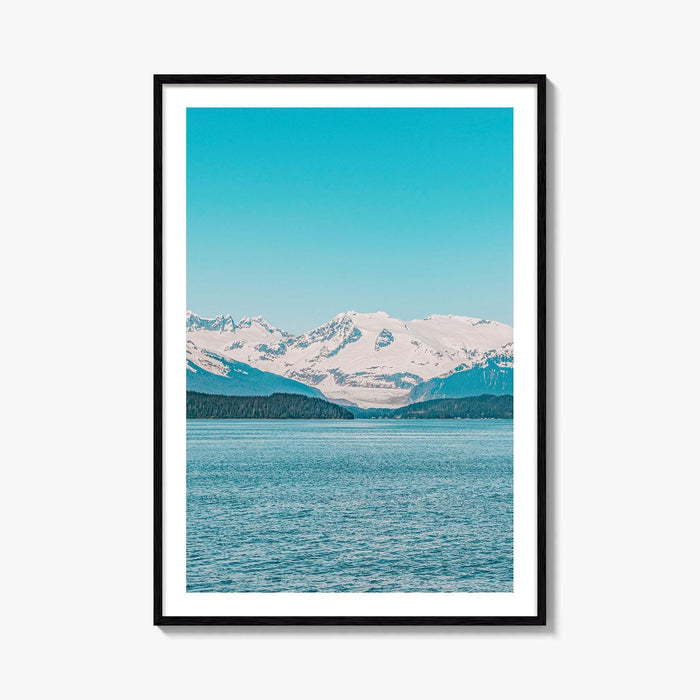 Juneau Blue Fine Art Photo Print, Mendenhall Glacier, Alaska, USA, Wall Decor, Poster