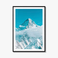 K2 Fine Art Photo Print, Concordia, Karakoram, Gilgit-Baltistan, Pakistan, Panoramic Wall Poster