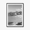 Kailua Kona Black and White Fine Art Photo Print, Magic Sands Beach, Hawaii Poster
