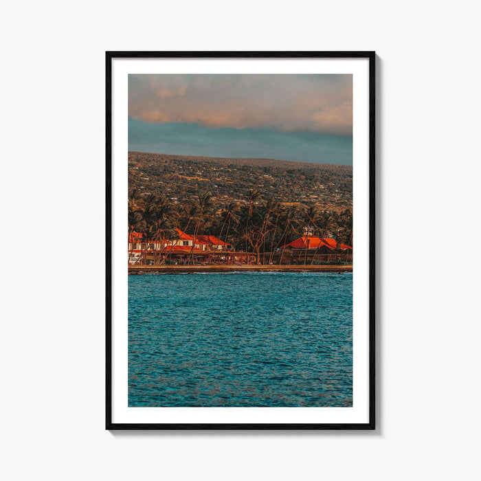 Kailua-Kona Fine Art Photo Print, Hawaii, Big Island Wall Poster, United States