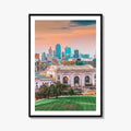 Kansas City Skyline Fine Art Photo Print, Union Station, Missouri, USA Wall Decor Poster