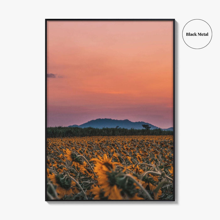 8x10 in / Black Metal / Full-bleed