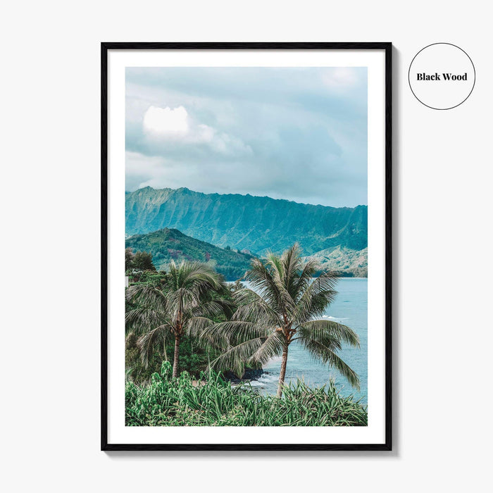 Kauai Fine Art Photo Print, Hanalei Bay, North Shore, Hawaii, USA, Panoramic Poster