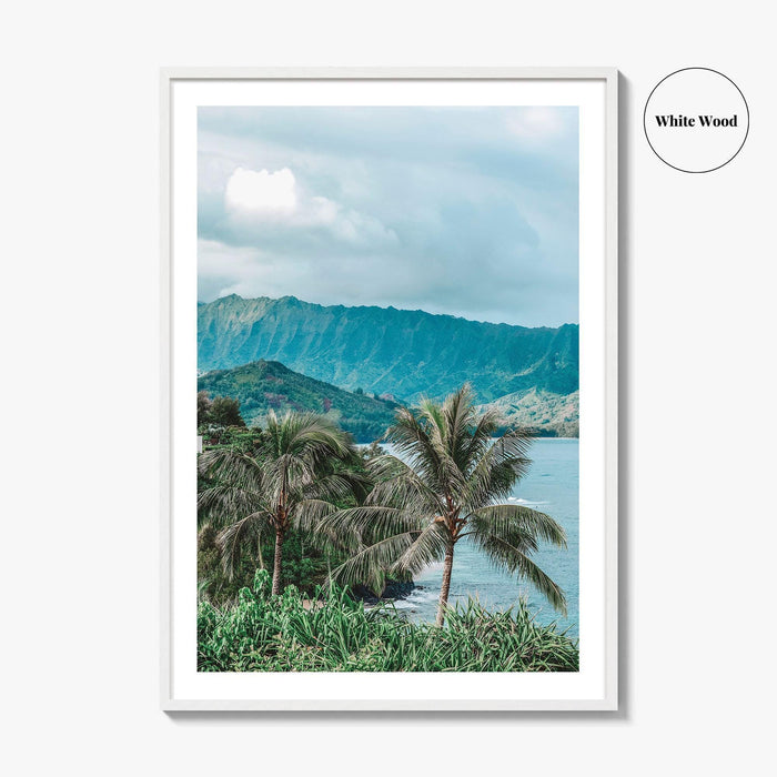 Kauai Fine Art Photo Print, Hanalei Bay, North Shore, Hawaii, USA, Panoramic Poster