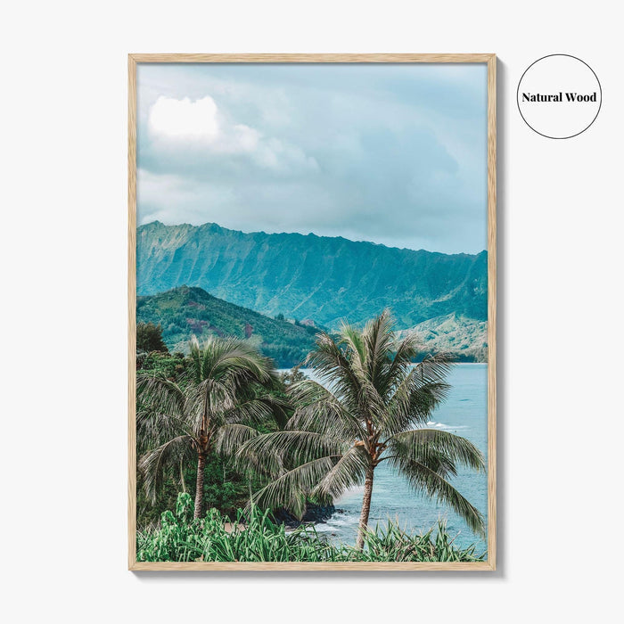 Kauai Fine Art Photo Print, Hanalei Bay, North Shore, Hawaii, USA, Panoramic Poster