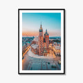 Krakow Fine Art Photo Print, Poland Photo Poster, St Mary's Basilica, Bazylika Mariacka