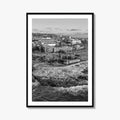 La Jolla Cove Black and White Fine Art Photo Print, San Diego Poster Poster