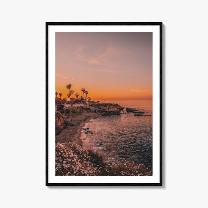 La Jolla Fine Art Photo Print, San Diego California Beach Wall Decor Poster, USA