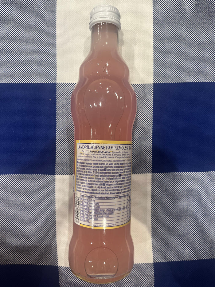La Mortuacienne Pink Grapefruit artisanal lemonade by Maison Rième
