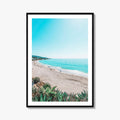 Laguna Beach Blue Fine Art Photo Print, Orange County California Wall Poster USA