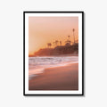 Laguna Beach Golden Fine Art Photo Print, Orange County California, Ocean Waves Wall Decor