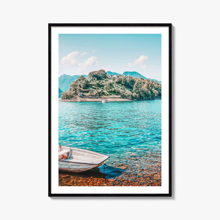 Lake Como Fine Art Photo Print, Comacina Island, Ossuccio, Lombardy Italy Wall Poster