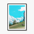Lauterbrunnen Fine Art Photo Print, Swiss Alps Landscape, Switzerland Wall Decor, Interlaken Poster