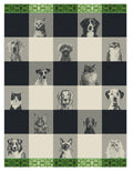 Le Jacquard Français Cats ‘n’ Dogs tea towel