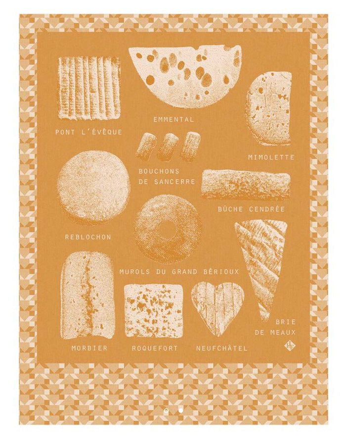 Le Jacquard Français Cheese Tea Towel