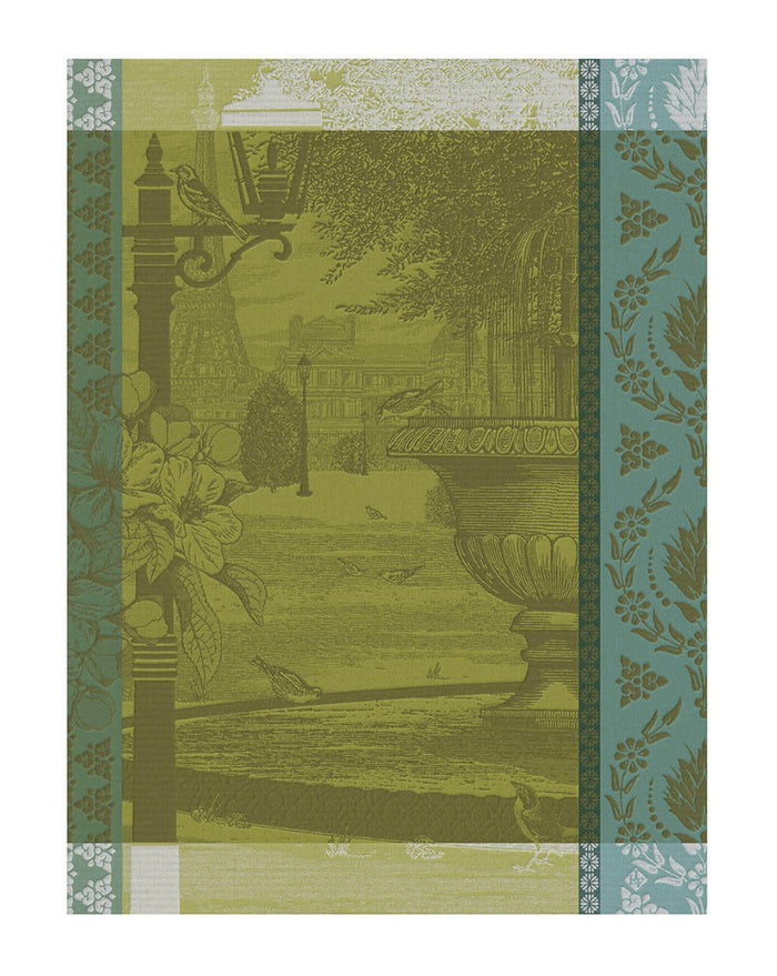 Le Jacquard Français Jardin Parisien Tea Towel