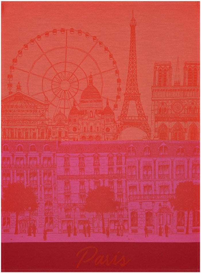 Le Jacquard Français Paris Panorama tea towel