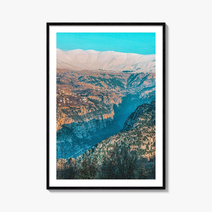 Kadisha Valley Fine Art Photo Print, Bsharri Lebanon Wall Poster, UNESCO World Heritage