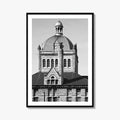 Lexington Kentucky Black and White Fine Art Photo Print, Historic Building, USA, Wall Poster