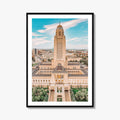 Lincoln Fine Art Photo Print, Nebraska State Capitol Poster, Downtown Wall Decor, USA
