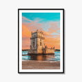 Lisbon Fine Art Photo Print, Belem Tower, Lisboa, Portugal Wall Decor Poster