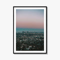 Los Angeles Skyline Fine Art Photo Print, Decor Poster, Griffith Observatory, California, USA