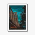 Louisville Fine Art Photo Print, Second Street Bridge, Kentucky, USA Wall Decor Poster
