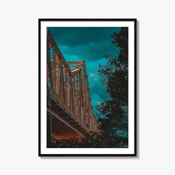 Louisville Fine Art Photo Print, Second Street Bridge, Kentucky, USA Wall Decor Poster