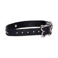 Luna Collar Sml Black Paw