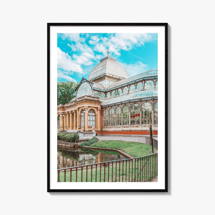 Madrid Fine Art Photo Print, Retiro Park, Crystal Palace, Palacio de Cristal, Spain
