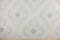 This fabric features a fun geometric print design.  The versatile fabric is perfect for window accents (draperies, valances, curtains and swags) cornice boards, accent pillows, bedding, headboards, cushions, ottomans, slipcovers and upholstery.  It has a soft workable feel yet is stable and durable with 50,000 double rubs.  Colors include grey, crème, putty and sand beige.