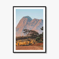 Malawi Fine Art Photo Print, Africa Landscape Wall Decor Poster, Dusty Road