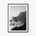 Malibu Black and White Fine Art Photo Print, Los Angeles California Poster